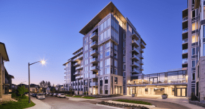 Greystone Village River Terrace Evening View