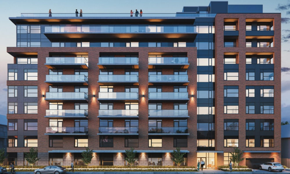 36 Robinson Apartment Building Front View